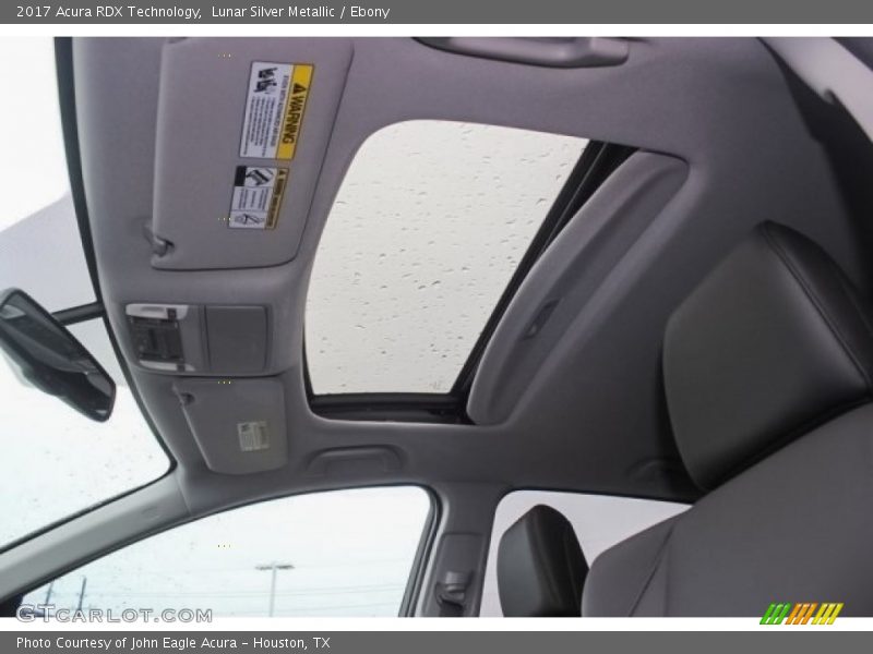 Lunar Silver Metallic / Ebony 2017 Acura RDX Technology