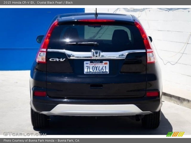 Crystal Black Pearl / Black 2015 Honda CR-V EX