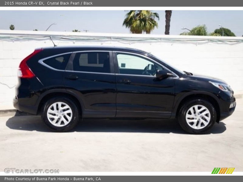 Crystal Black Pearl / Black 2015 Honda CR-V EX