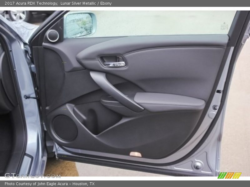 Lunar Silver Metallic / Ebony 2017 Acura RDX Technology
