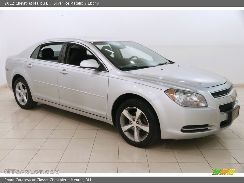 Silver Ice Metallic / Ebony 2012 Chevrolet Malibu LT