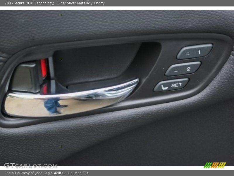 Lunar Silver Metallic / Ebony 2017 Acura RDX Technology