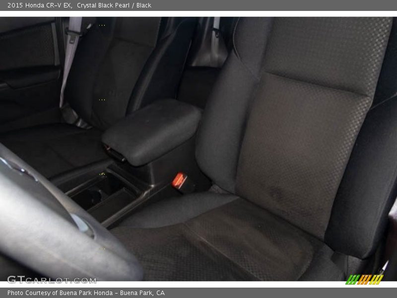 Crystal Black Pearl / Black 2015 Honda CR-V EX