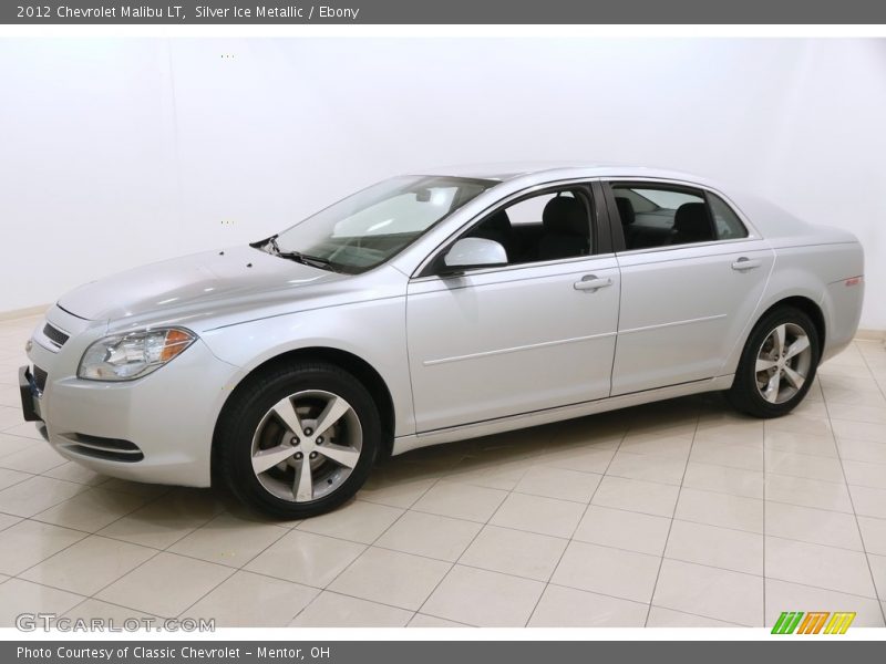 Silver Ice Metallic / Ebony 2012 Chevrolet Malibu LT