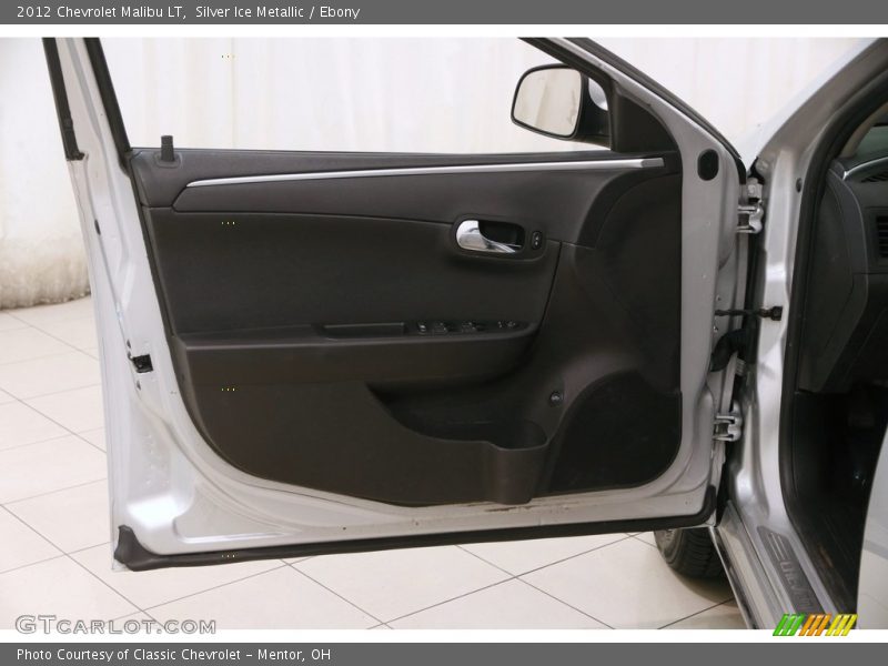 Silver Ice Metallic / Ebony 2012 Chevrolet Malibu LT