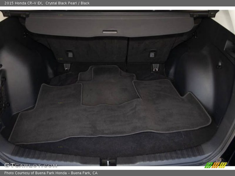 Crystal Black Pearl / Black 2015 Honda CR-V EX