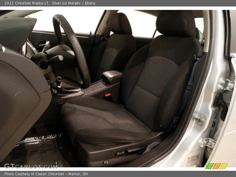 Silver Ice Metallic / Ebony 2012 Chevrolet Malibu LT
