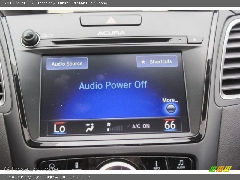 Lunar Silver Metallic / Ebony 2017 Acura RDX Technology