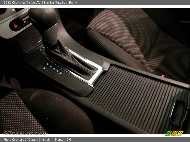 Silver Ice Metallic / Ebony 2012 Chevrolet Malibu LT