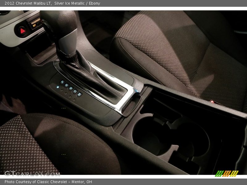 Silver Ice Metallic / Ebony 2012 Chevrolet Malibu LT