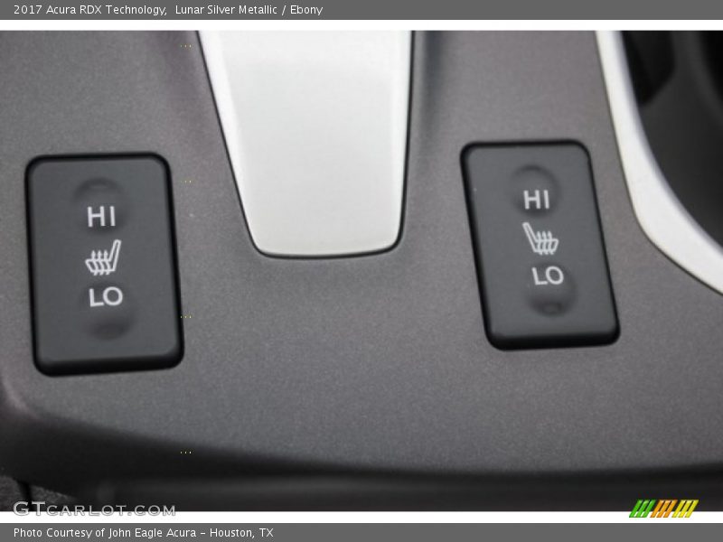 Lunar Silver Metallic / Ebony 2017 Acura RDX Technology