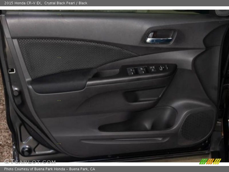 Crystal Black Pearl / Black 2015 Honda CR-V EX