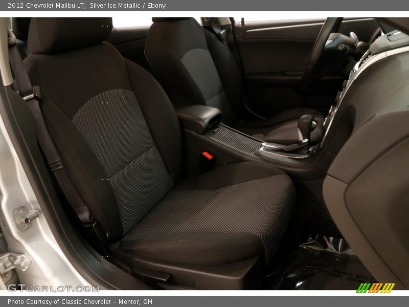 Silver Ice Metallic / Ebony 2012 Chevrolet Malibu LT