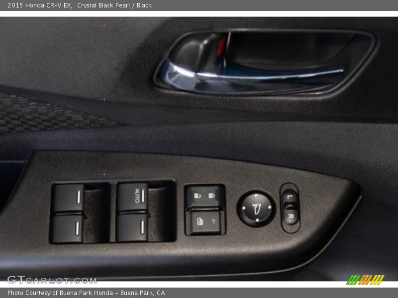 Crystal Black Pearl / Black 2015 Honda CR-V EX