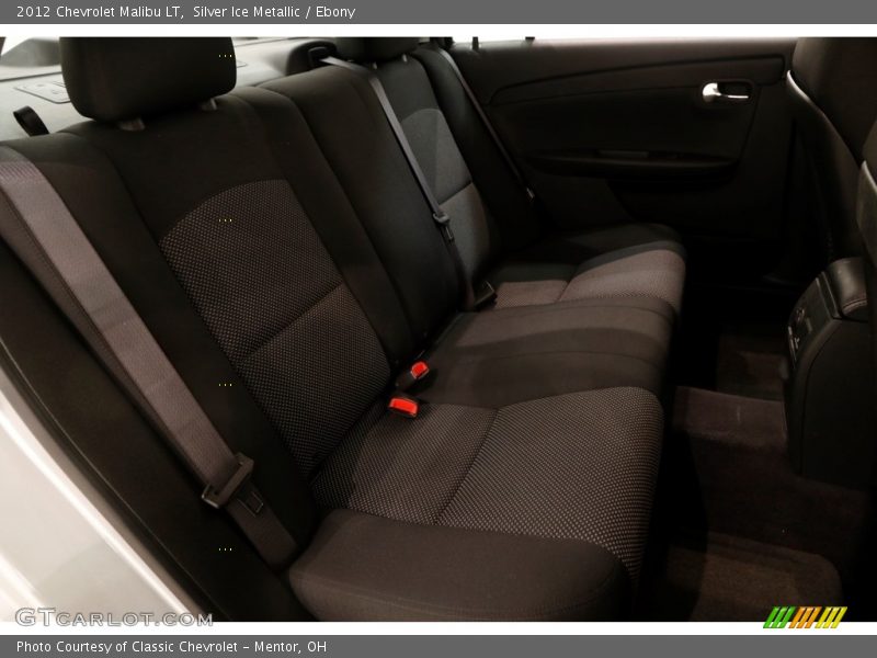Silver Ice Metallic / Ebony 2012 Chevrolet Malibu LT