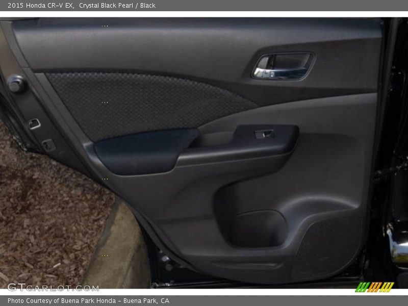 Crystal Black Pearl / Black 2015 Honda CR-V EX