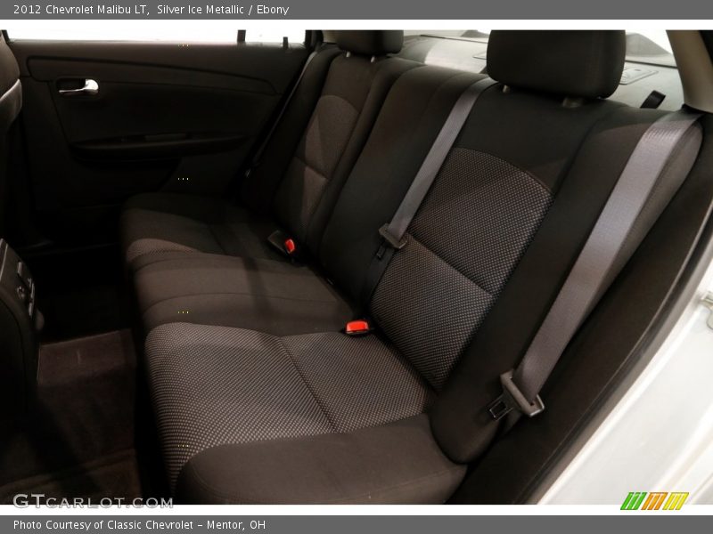 Silver Ice Metallic / Ebony 2012 Chevrolet Malibu LT