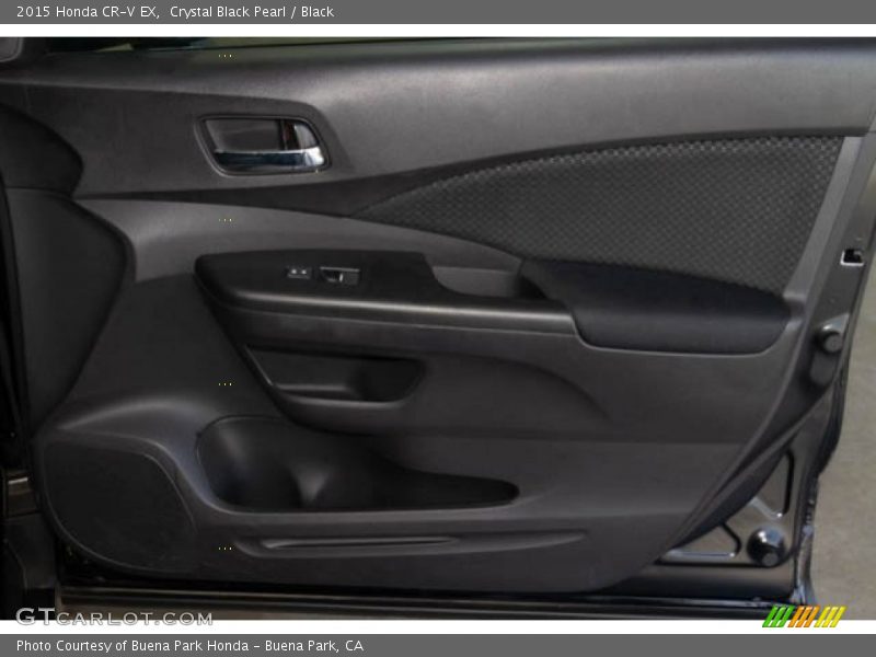 Crystal Black Pearl / Black 2015 Honda CR-V EX