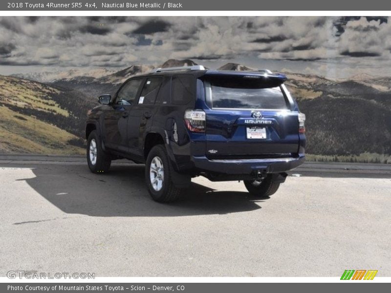 Nautical Blue Metallic / Black 2018 Toyota 4Runner SR5 4x4