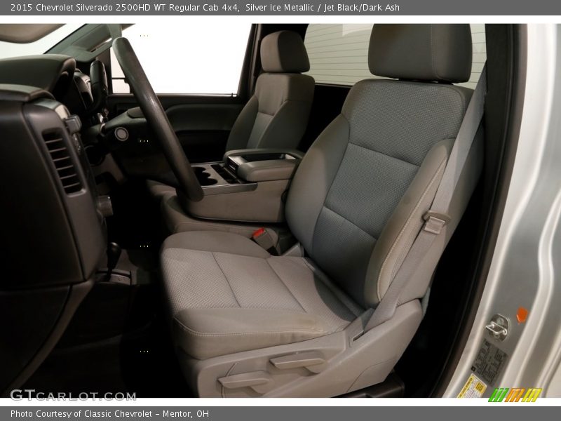 Silver Ice Metallic / Jet Black/Dark Ash 2015 Chevrolet Silverado 2500HD WT Regular Cab 4x4