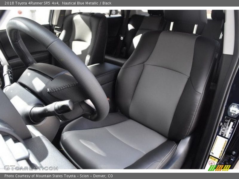 Nautical Blue Metallic / Black 2018 Toyota 4Runner SR5 4x4