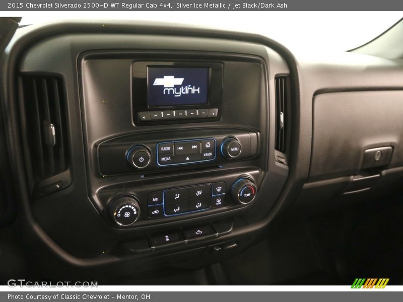 Silver Ice Metallic / Jet Black/Dark Ash 2015 Chevrolet Silverado 2500HD WT Regular Cab 4x4