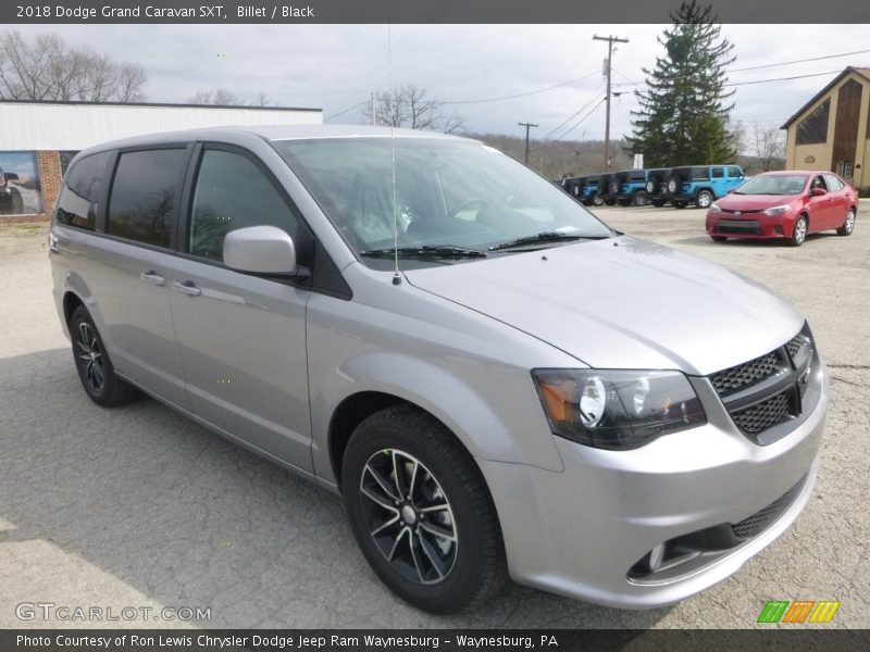 Billet / Black 2018 Dodge Grand Caravan SXT