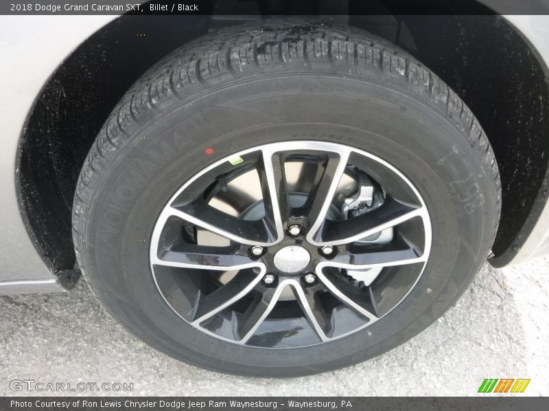 Billet / Black 2018 Dodge Grand Caravan SXT