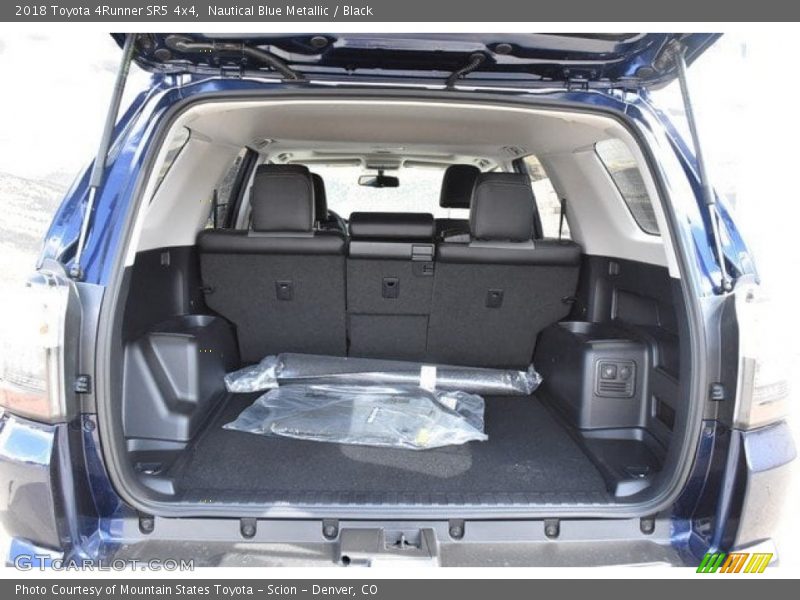 Nautical Blue Metallic / Black 2018 Toyota 4Runner SR5 4x4
