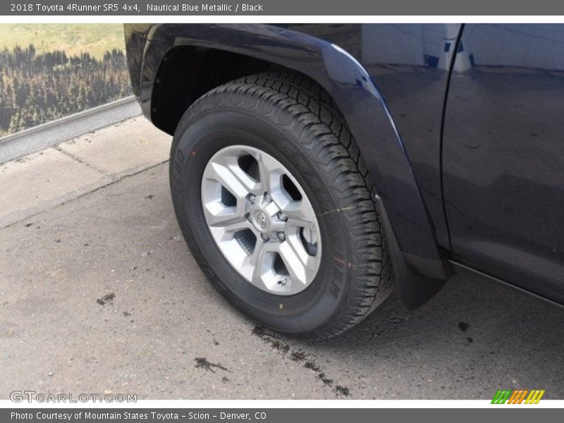 Nautical Blue Metallic / Black 2018 Toyota 4Runner SR5 4x4