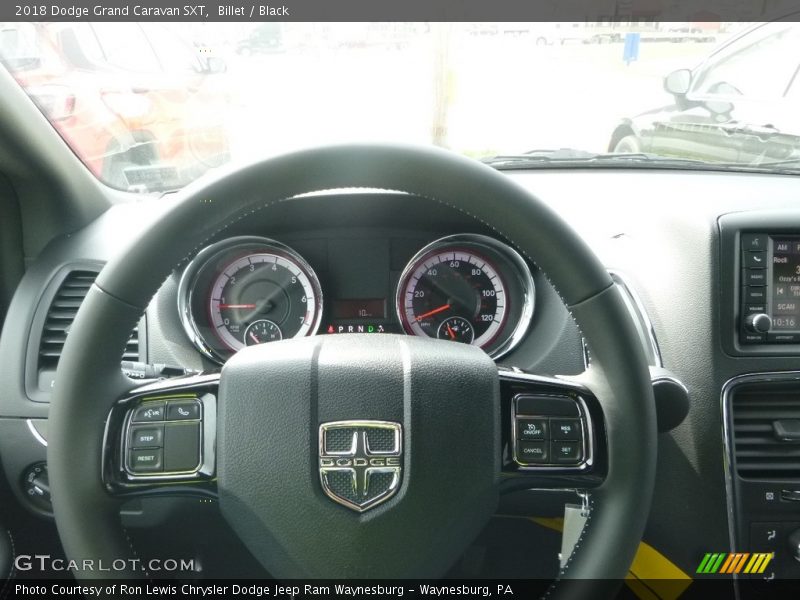 Billet / Black 2018 Dodge Grand Caravan SXT