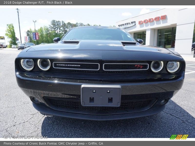 Pitch Black / Black 2018 Dodge Challenger R/T