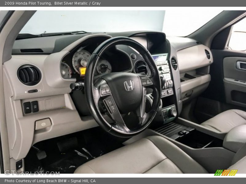 Billet Silver Metallic / Gray 2009 Honda Pilot Touring