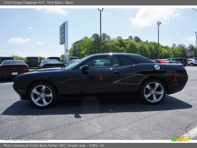 Pitch Black / Black 2018 Dodge Challenger R/T