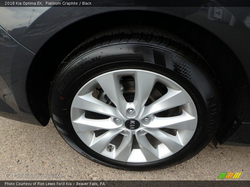 Platinum Graphite / Black 2018 Kia Optima EX