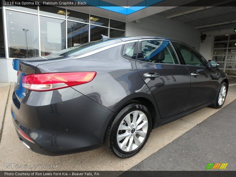 Platinum Graphite / Black 2018 Kia Optima EX