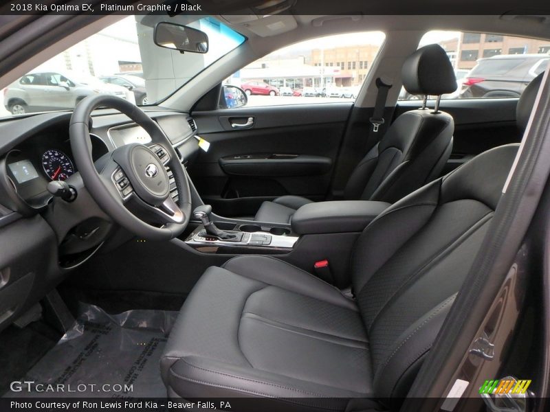 Platinum Graphite / Black 2018 Kia Optima EX