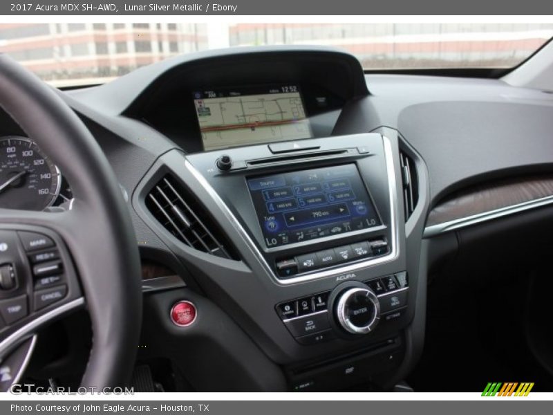 Lunar Silver Metallic / Ebony 2017 Acura MDX SH-AWD