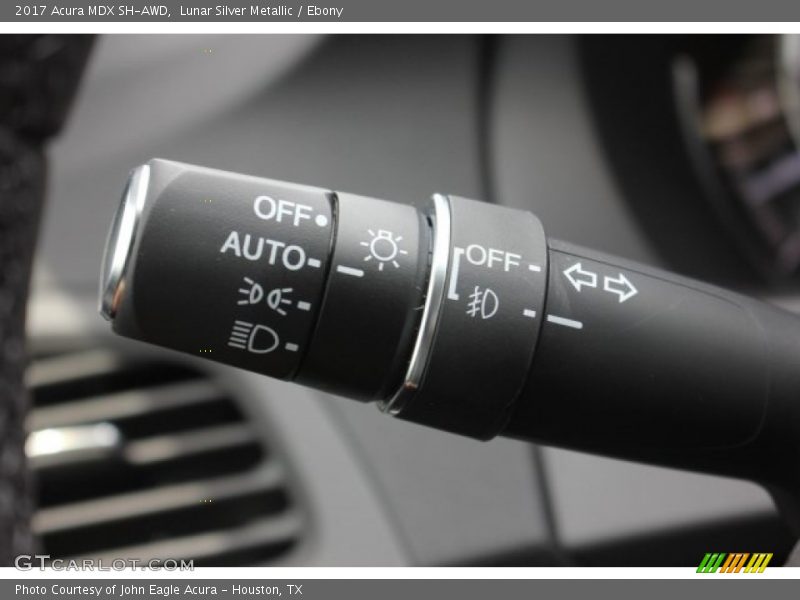 Lunar Silver Metallic / Ebony 2017 Acura MDX SH-AWD