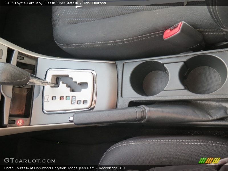 Classic Silver Metallic / Dark Charcoal 2012 Toyota Corolla S