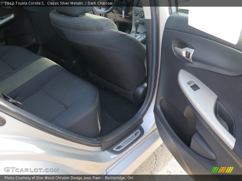 Classic Silver Metallic / Dark Charcoal 2012 Toyota Corolla S