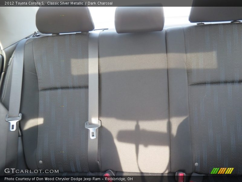 Classic Silver Metallic / Dark Charcoal 2012 Toyota Corolla S