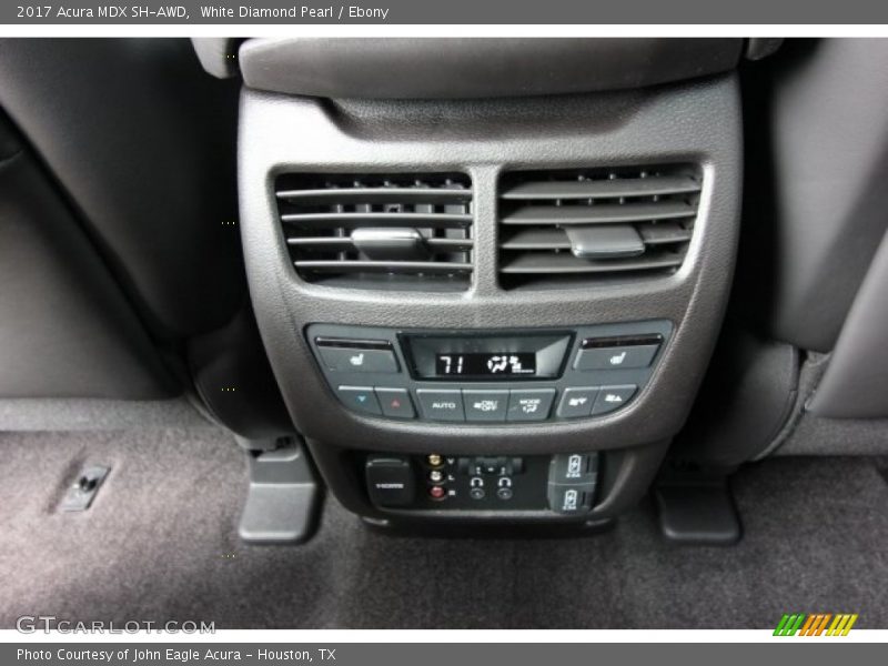 White Diamond Pearl / Ebony 2017 Acura MDX SH-AWD