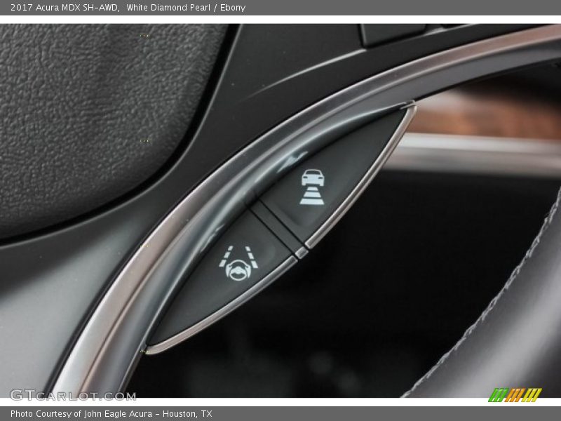 White Diamond Pearl / Ebony 2017 Acura MDX SH-AWD