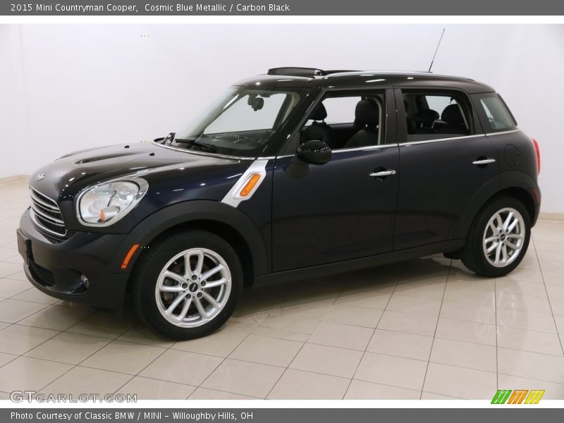 Cosmic Blue Metallic / Carbon Black 2015 Mini Countryman Cooper