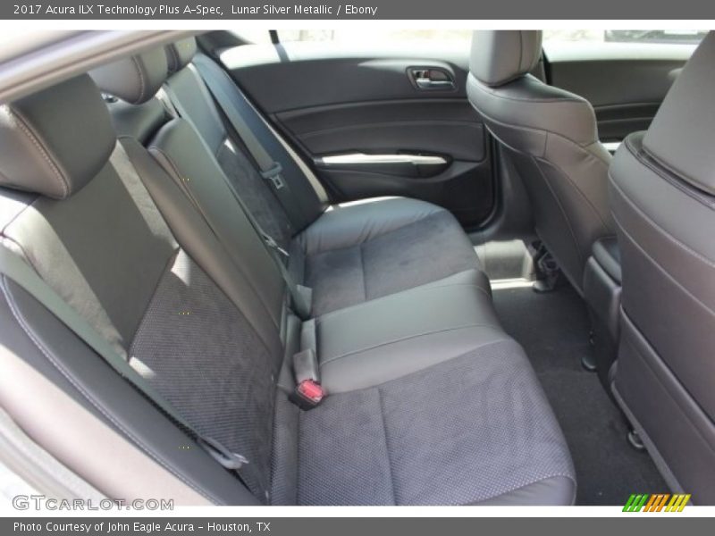 Lunar Silver Metallic / Ebony 2017 Acura ILX Technology Plus A-Spec