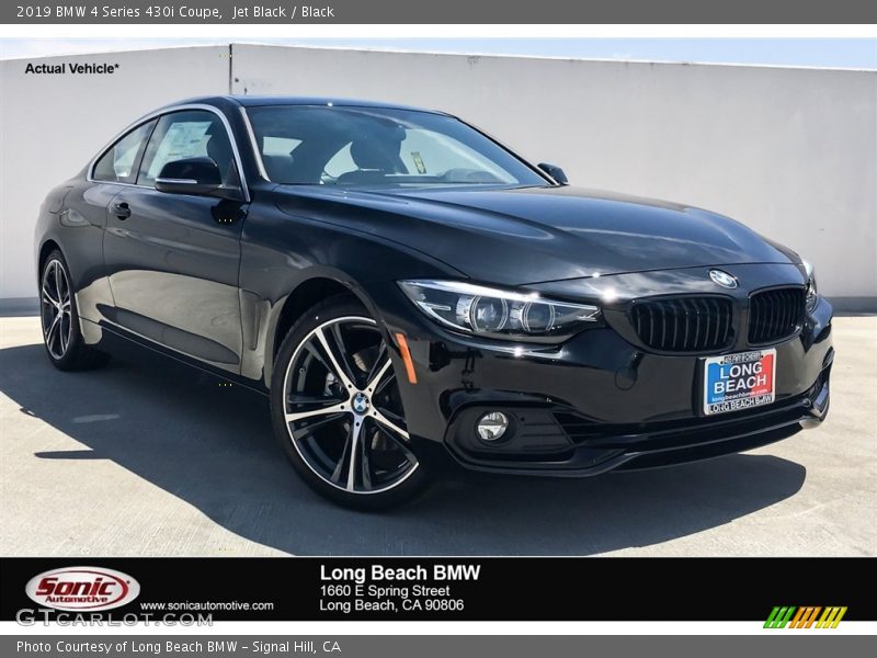 Jet Black / Black 2019 BMW 4 Series 430i Coupe