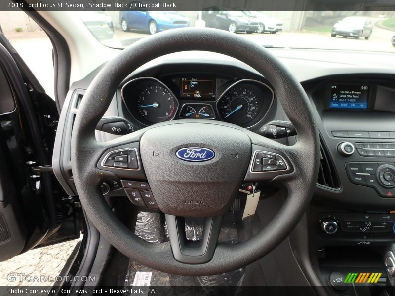 Shadow Black / Charcoal Black 2018 Ford Focus SE Sedan