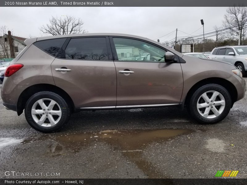 Tinted Bronze Metallic / Black 2010 Nissan Murano LE AWD