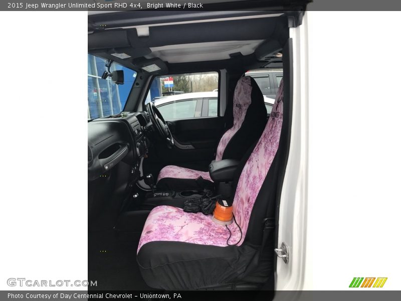 Bright White / Black 2015 Jeep Wrangler Unlimited Sport RHD 4x4